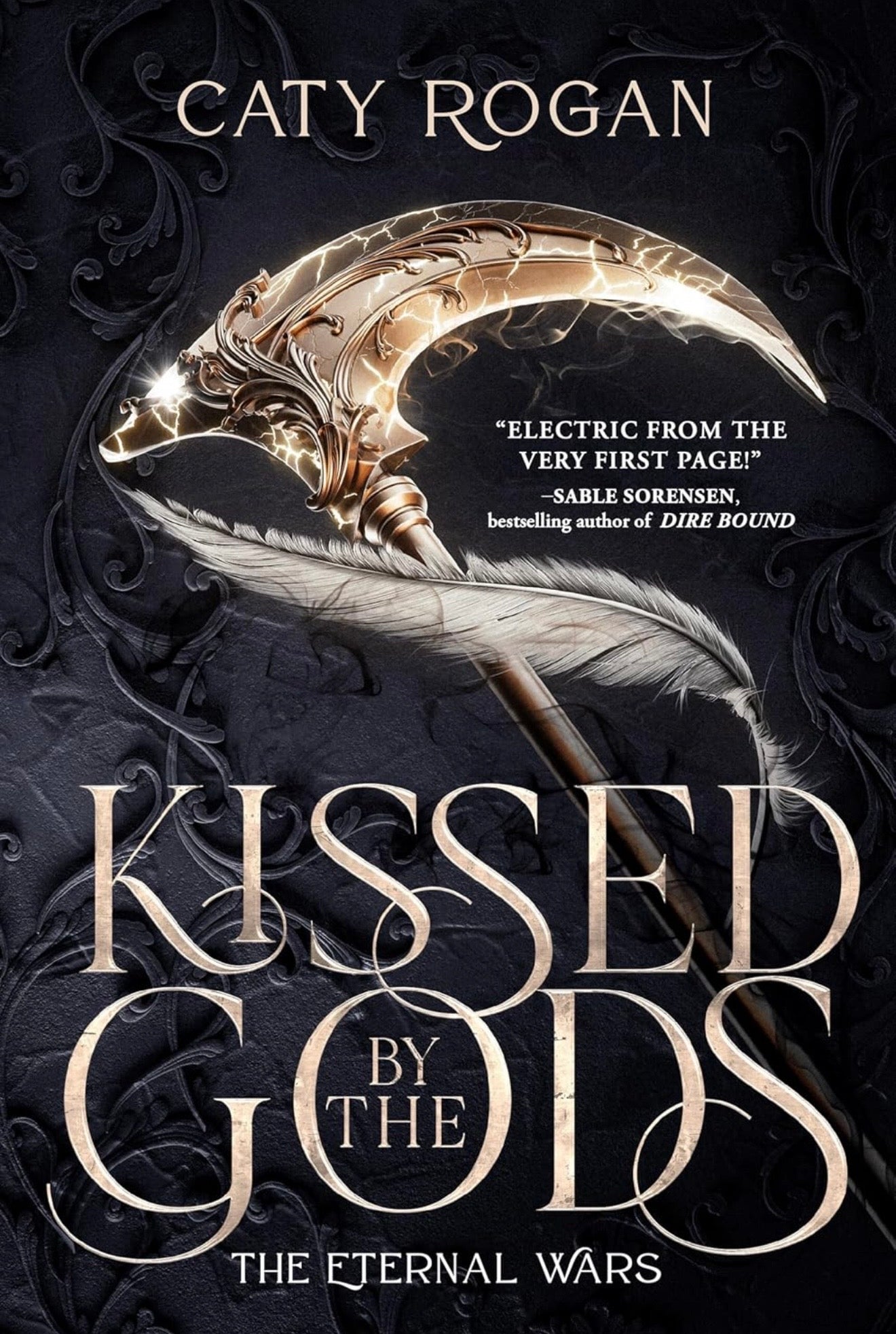 Kissed By The Gods by Caty Rogan