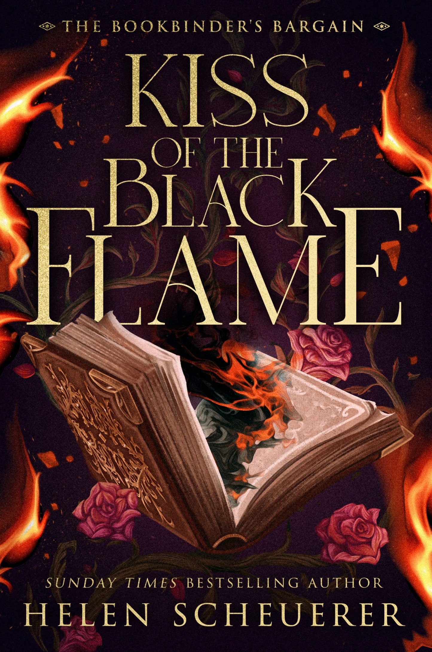 Kiss of the Black Flame by Helen Scheuerer